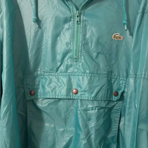 Lacoste Izod Vintage 1/2 Zip Windbreaker - Picture 4 of 4